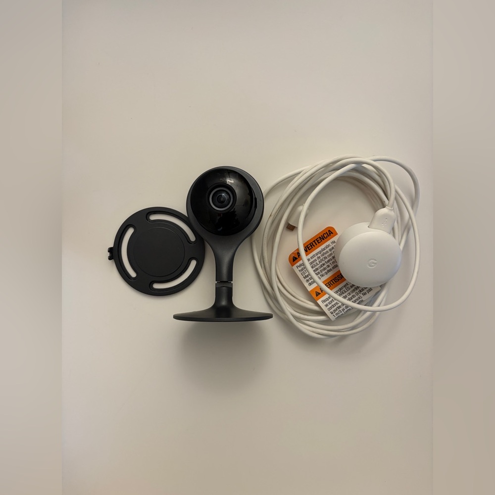 Used Google Nest indoor Webcam Gen.2.